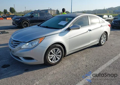2013 Hyundai Sonata Gls z USA, uszkodzony, nr VIN 5NPEB4AC6DH544382